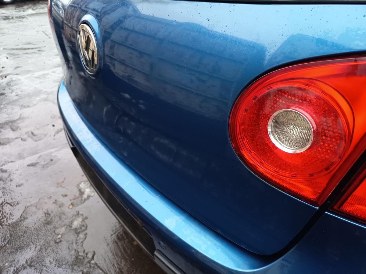 VW Golf V original Heckklappe mit Scheibe A5K Olympiablau Bj 2007