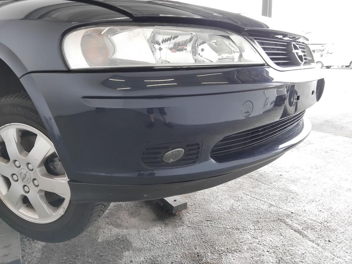 Opel Vectra B Facelift orig Stossf&auml;nger Sto&szlig;stange vorn BJ2001 Z20H nocturnoblau