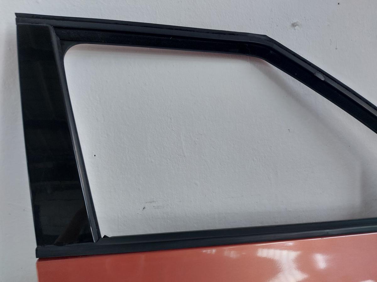 Skoda Fabia 5J T&uuml;r vorn rechts Beifahrert&uuml;r Rohbau LF3H Tangerine Orange 06-14