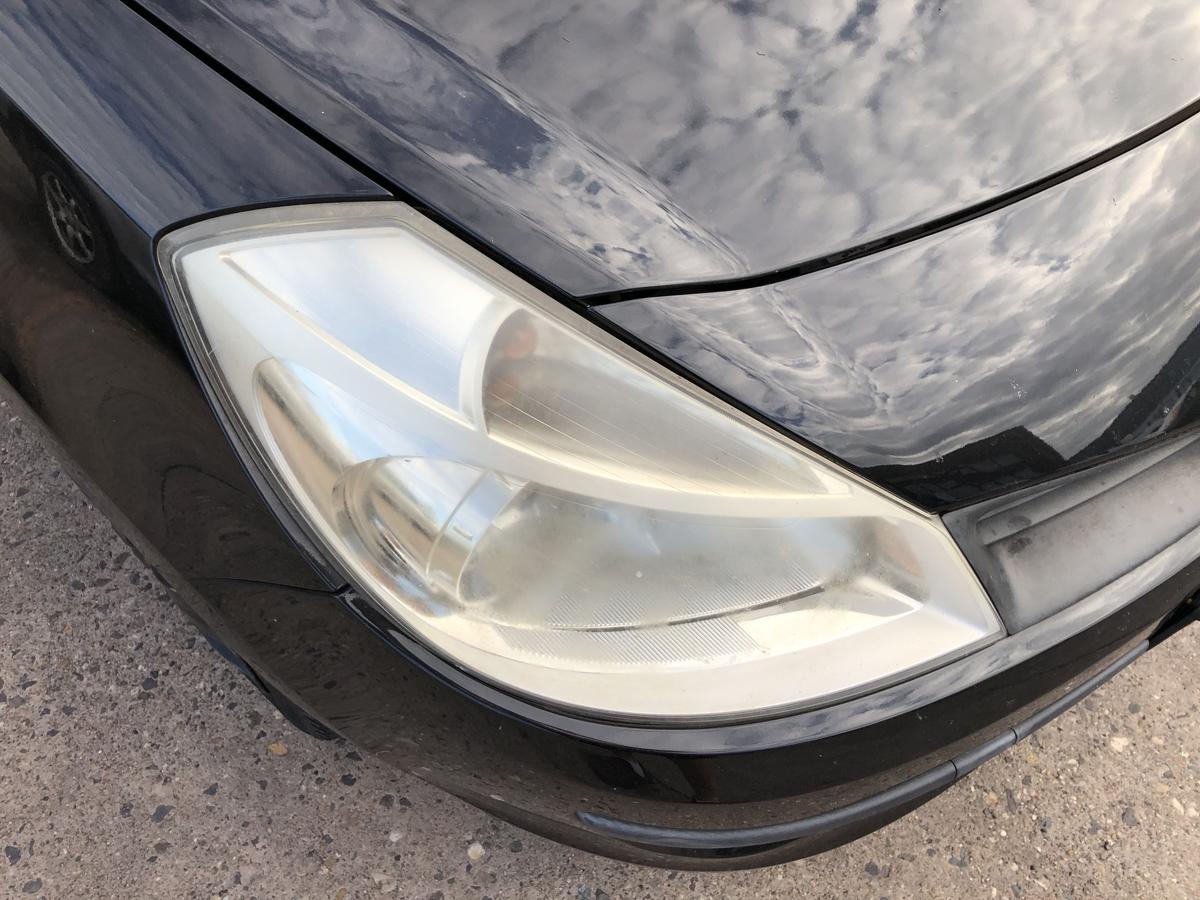 Renault Clio 3 III BR Scheinwerfer rechts Hauptscheinwerfer Halogen bis09 Tr&uuml;b