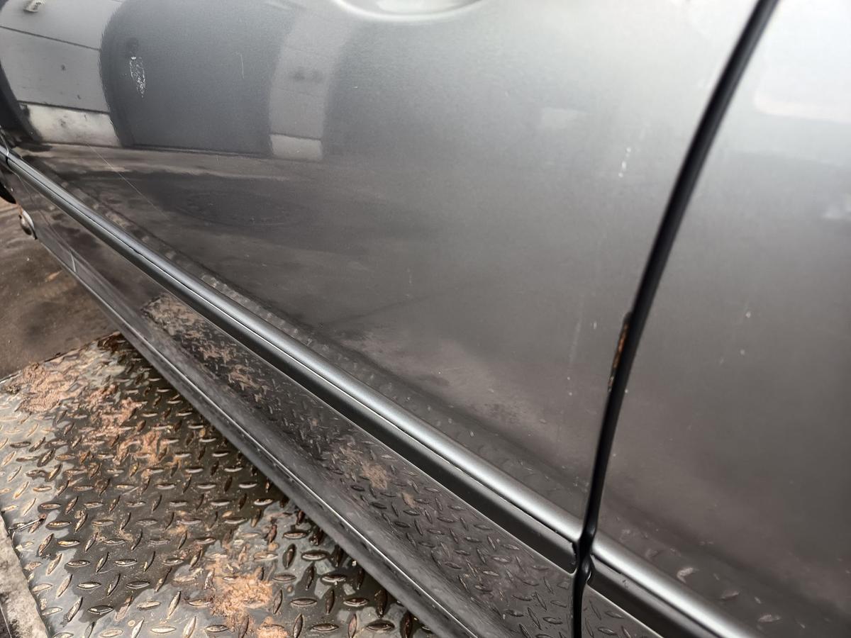 BMW 3er E46 original Tür vorn links Fahrer A80 Silbergrau Bj 2004