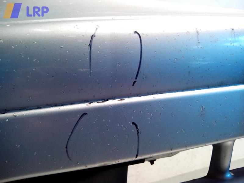 Daewoo Nubira J100 Wagon original Sto&szlig;f&auml;nger Sto&szlig;stange vorn Silber BJ2000