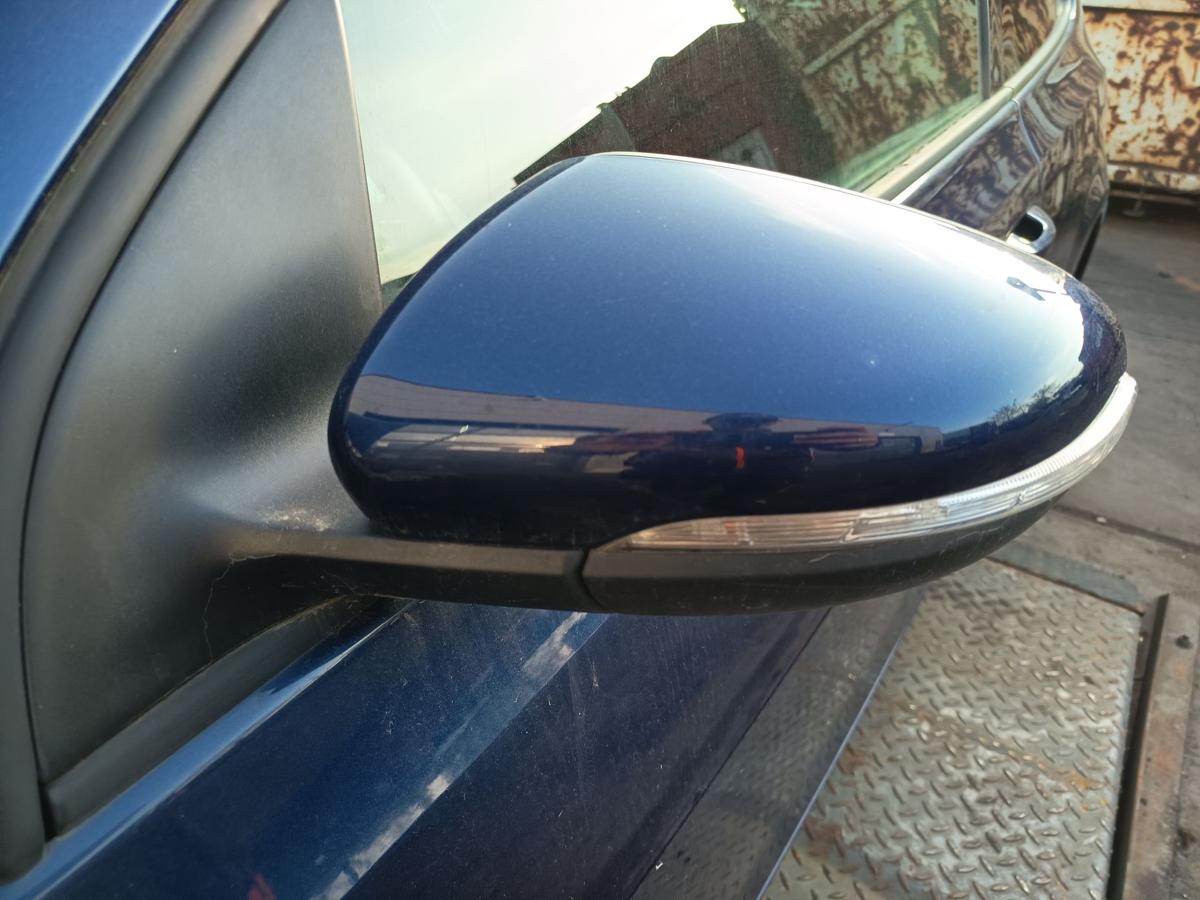 VW Golf VI 5K1 original Aussenspiegel links elektrisch D5Q Shadow Blue Bj 2011