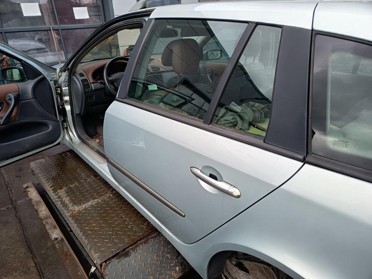 Renault Laguna II original T&uuml;r hinten links Fond B64 Granitsilber Bj 2001