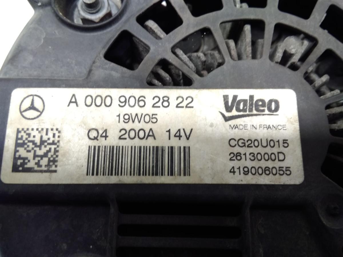 Mercedes Sprinter 906 316CDI original Lichtmaschine Generator 200A Bj.2015