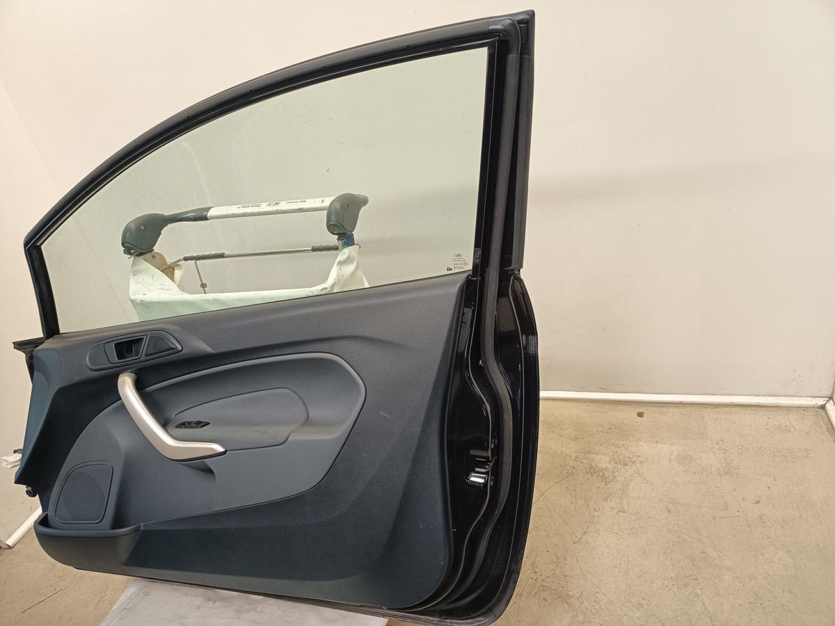 Ford Fiesta VI JA8 orig Tuer rechts 3trg Beifahrerseite schwarz Bj 2009