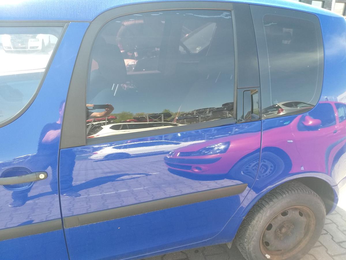 Skoda Roomster original Tür hinten links LF5K Dynamicblau Bj.2007