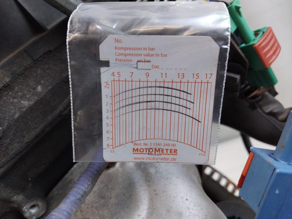 Citroen C4 original Motor Engine NFU 1.6 80kW funktionsgeprüft Automatik BJ2007