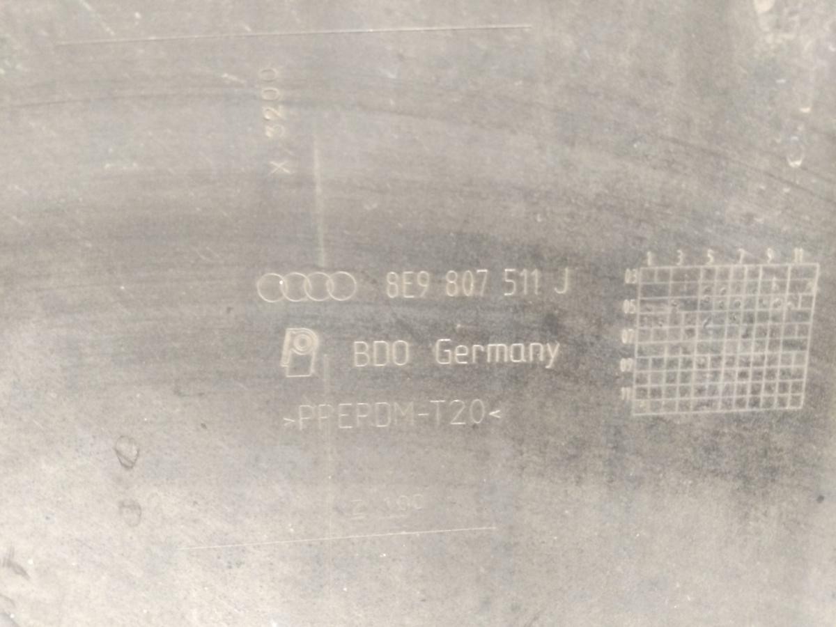Audi A4 Avant B7 8E original Sto&szlig;stange Sto&szlig;f&auml;nger hinten schwarzmet. Bj.2006