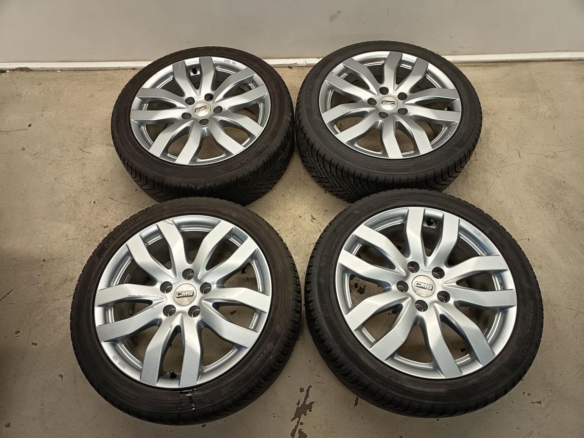 VW Golf VI Alufelgensatz CMS 7,5x17 ET47 mit Allwetterreifen DOT 2624