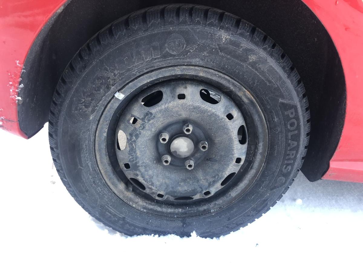 VW Polo 6R Komplettradsatz Stahl 14 Zoll Winterr&auml;der