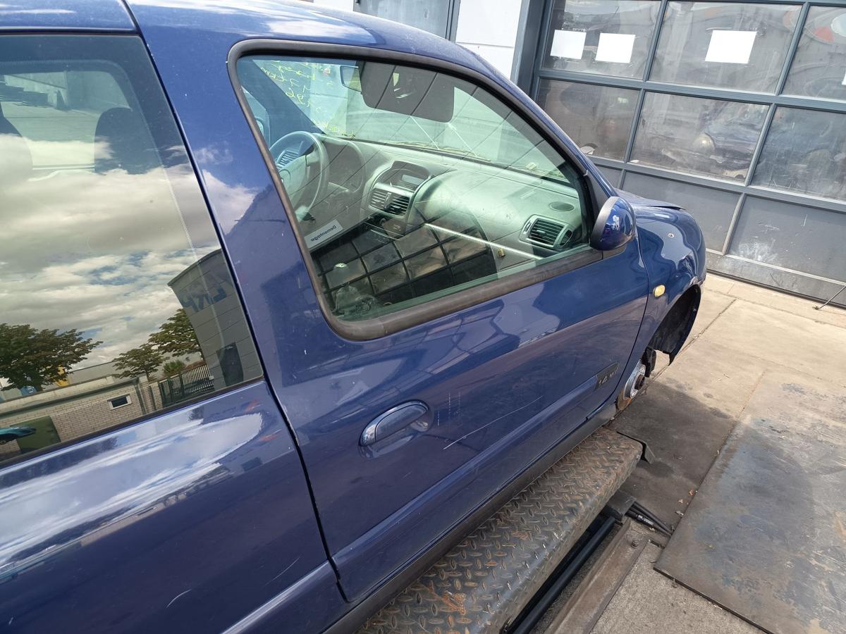 Renault Clio II original T&uuml;r Roht&uuml;r rechts OV460 K&ouml;nigsblau Baujahr 2003