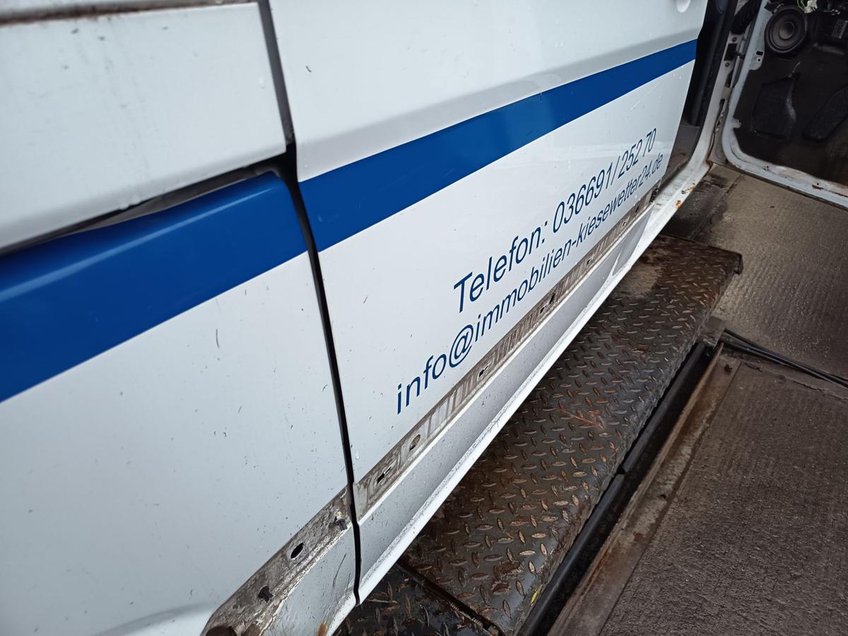 Mercedes Vito W639 original Schiebet&uuml;r rechts Fond 9147 Arktiswei&szlig; Bj 2007