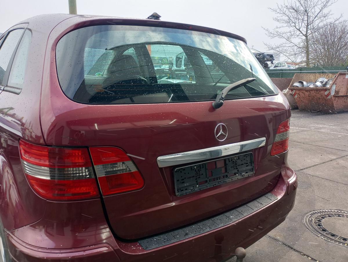 Mercedes B-Klasse W245 orig Heckklappe mit Scheibe Kofferraum 597 Rot Bj 2009