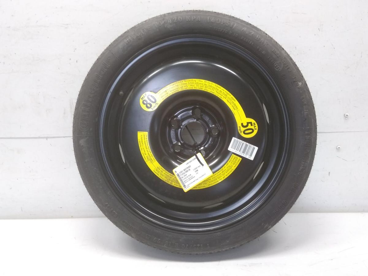 VW Golf 5 original Notrad T125/70 R18 99M Continental 1K0601027B BJ2004