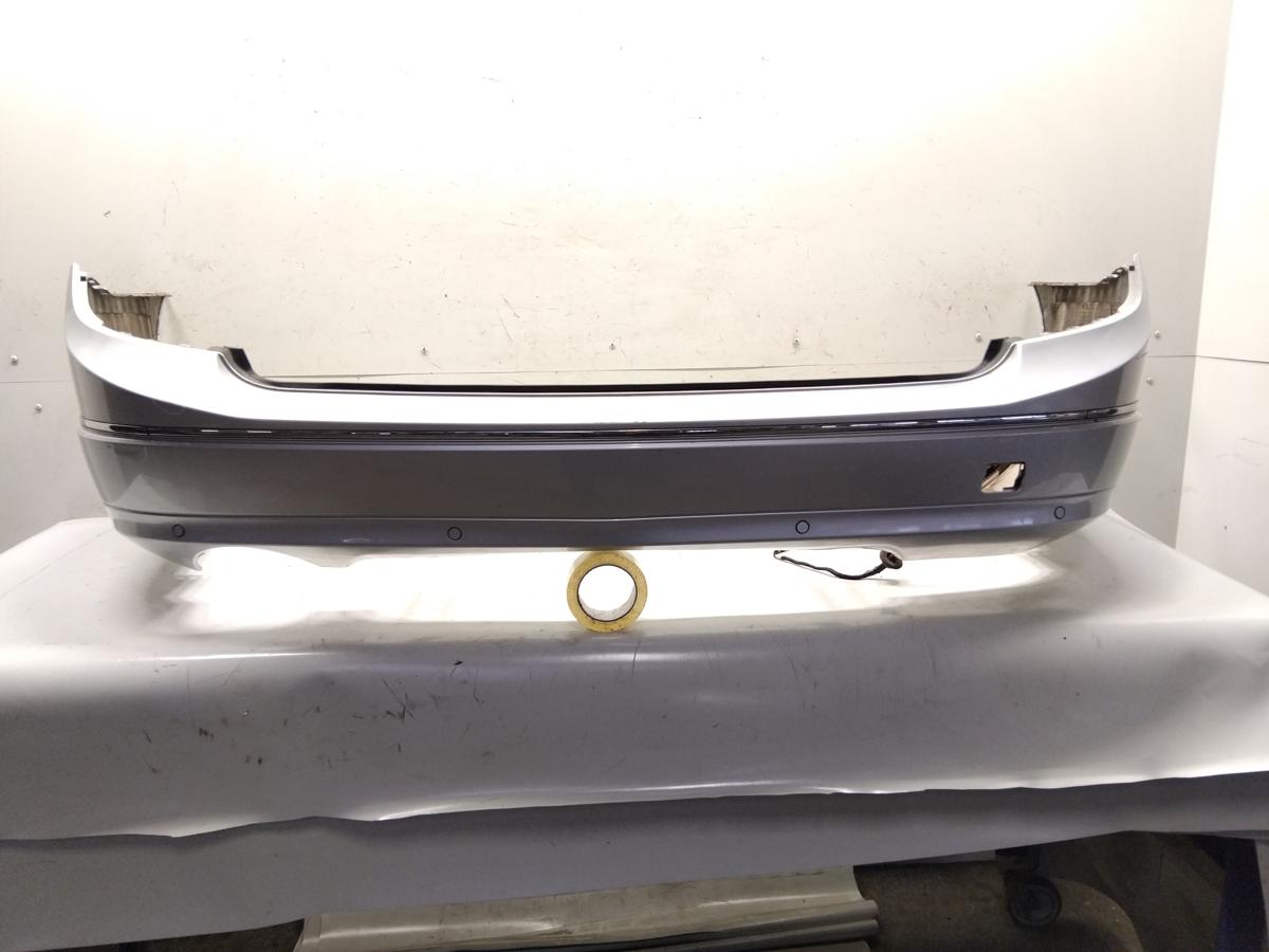 Mercedes C-Klasse 204 Kombi original Sto&szlig;stange Sto&szlig;f&auml;nger hinten mit PDC Bj2008 iridiumsilbermetallic 775
