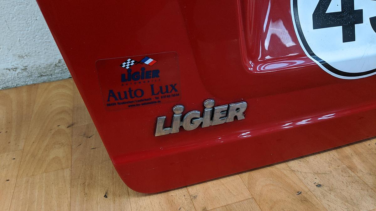 Ligier Microcar XTOO RS Heckklappe Klappe Tür hinten rot Bj 2010