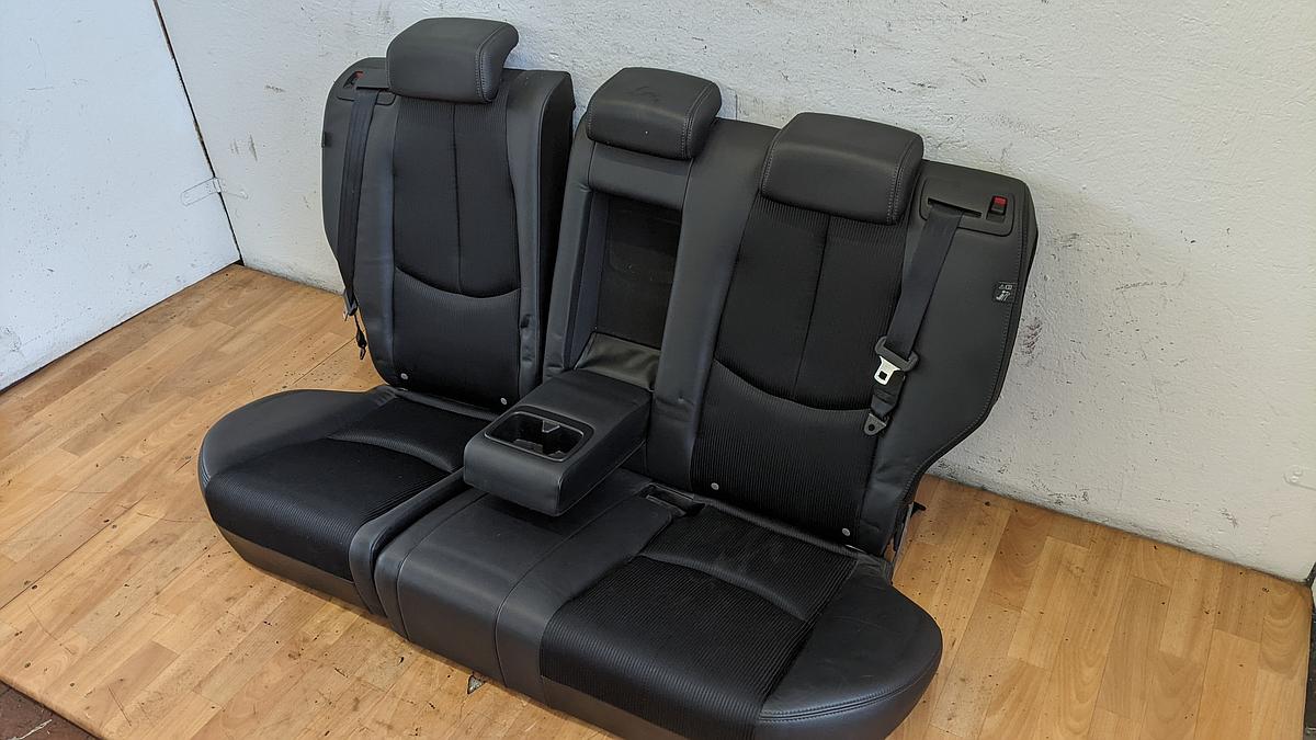 Mazda 6 GH R&uuml;cksitzbank komplett Kombi Leder schwarz