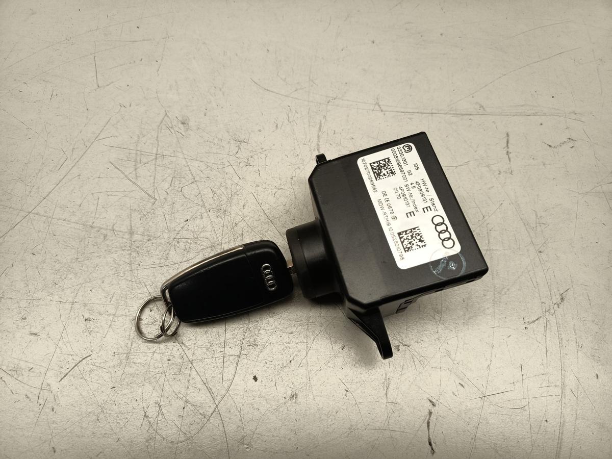 Audi A6 4F original Z&uuml;ndschloss mit Schl&uuml;ssel 4F0910131E Baujahr 2006