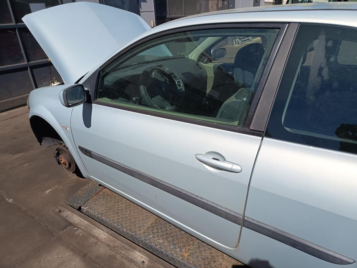 Renault Megane II original T&uuml;r links MV632 Polargrau 3TRG Baujahr 2003