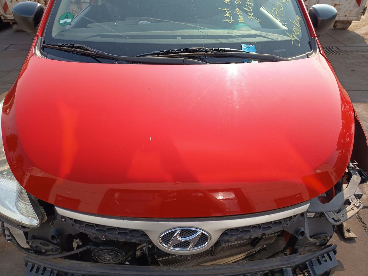 Hyundai I10 PA original Motorhaube H4 Electric Red vor Facelift Bj 2009