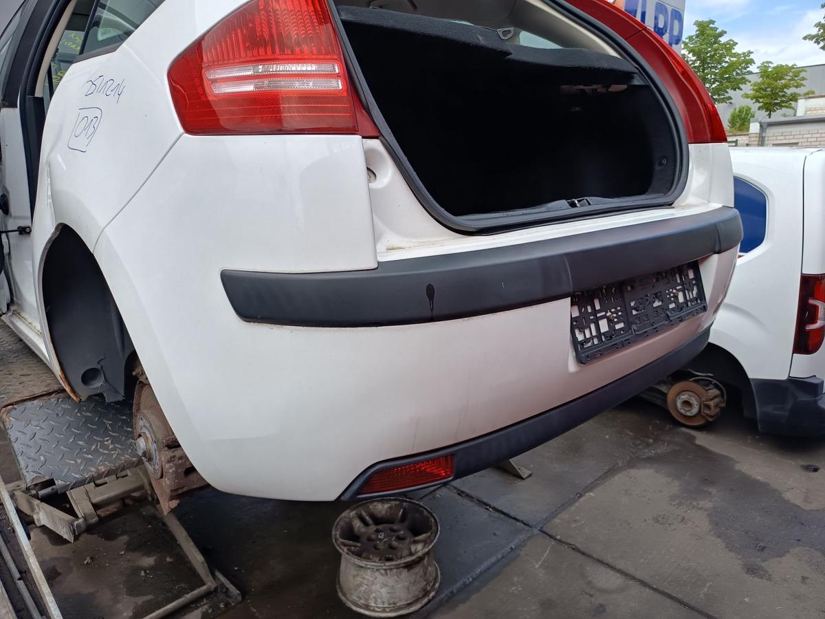 Citroen C4 original Stoßstange Fänger hinten/Heck EWP Schneeweiß Bj 2008