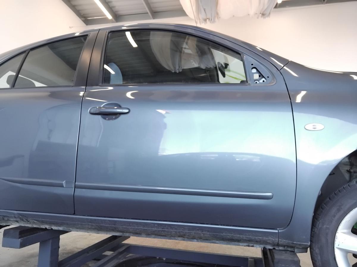 Nissan Micra 4 K13 T&uuml;r vorn rechts Beifahrert&uuml;r FAA Greyish Green Pearl BJ2013