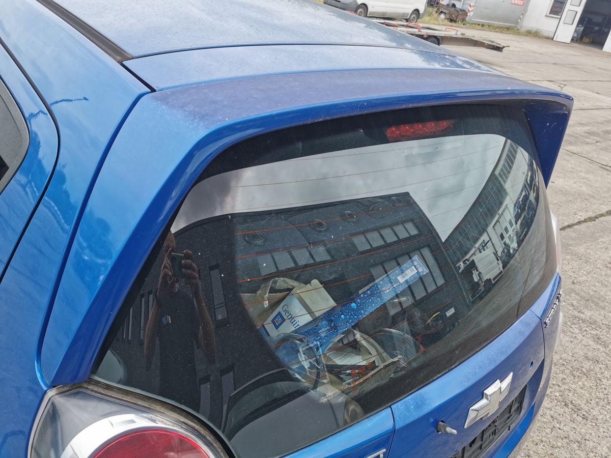 Chevrolet Spark M300 Heckklappe Klappe hinten Kofferklappe GCT Moroccan Blue met
