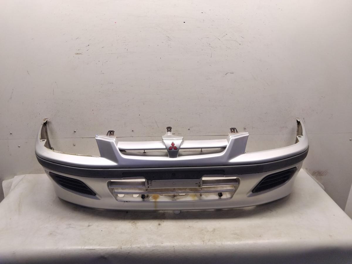 Mitsubishi Space Star original Sto&szlig;stange Stossf&auml;nger vorn silber A50 BJ2001