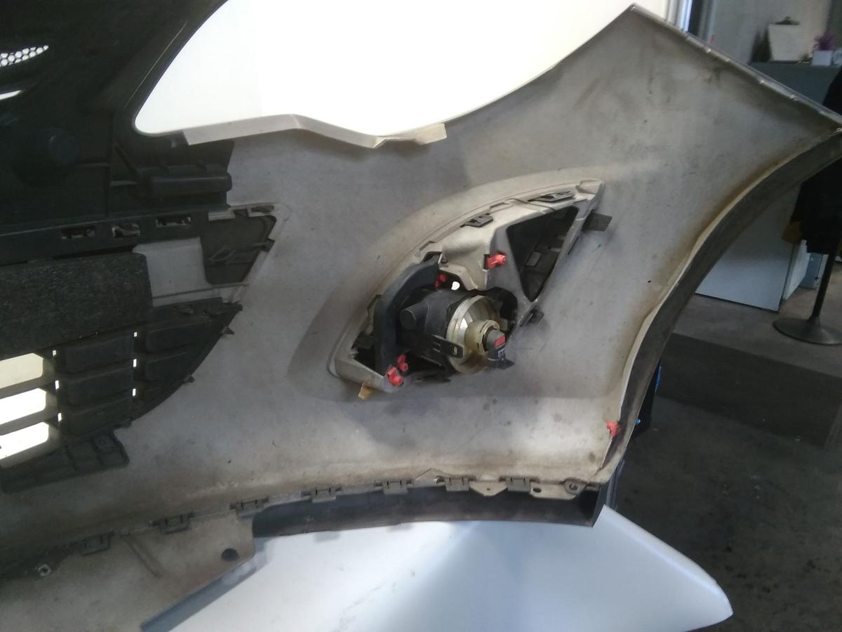 Opel Corsa D original Stoßfänger Stoßstange vorn Facelift BJ2012 GJM Muskatgrau