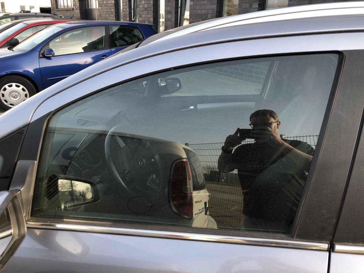 Opel Zafira B T&uuml;rscheibe vorn links Fahrert&uuml;r Seitenscheibe Colorglas