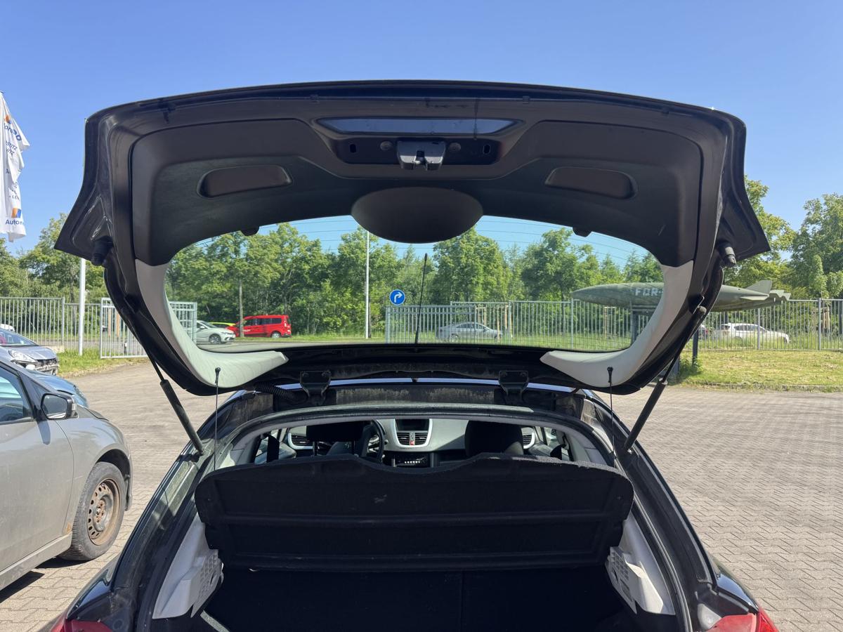 Peugeot 207 original Heckklappe mit Scheibe EXL-Obsidianschwarz Bj.2008