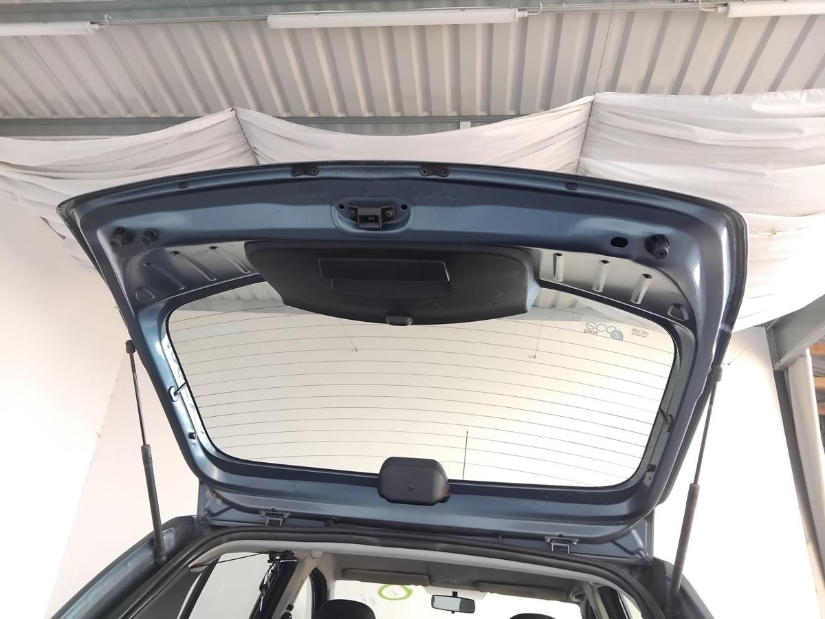 Dacia Sandero 1 original Heckklappe blaumetallic TERNF mit Heckscheibe BJ2009