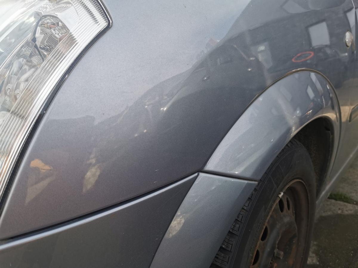 Opel Meriva A Kotflügel Fender Seitenwand vorn links 4AU Lichtsilber met -06