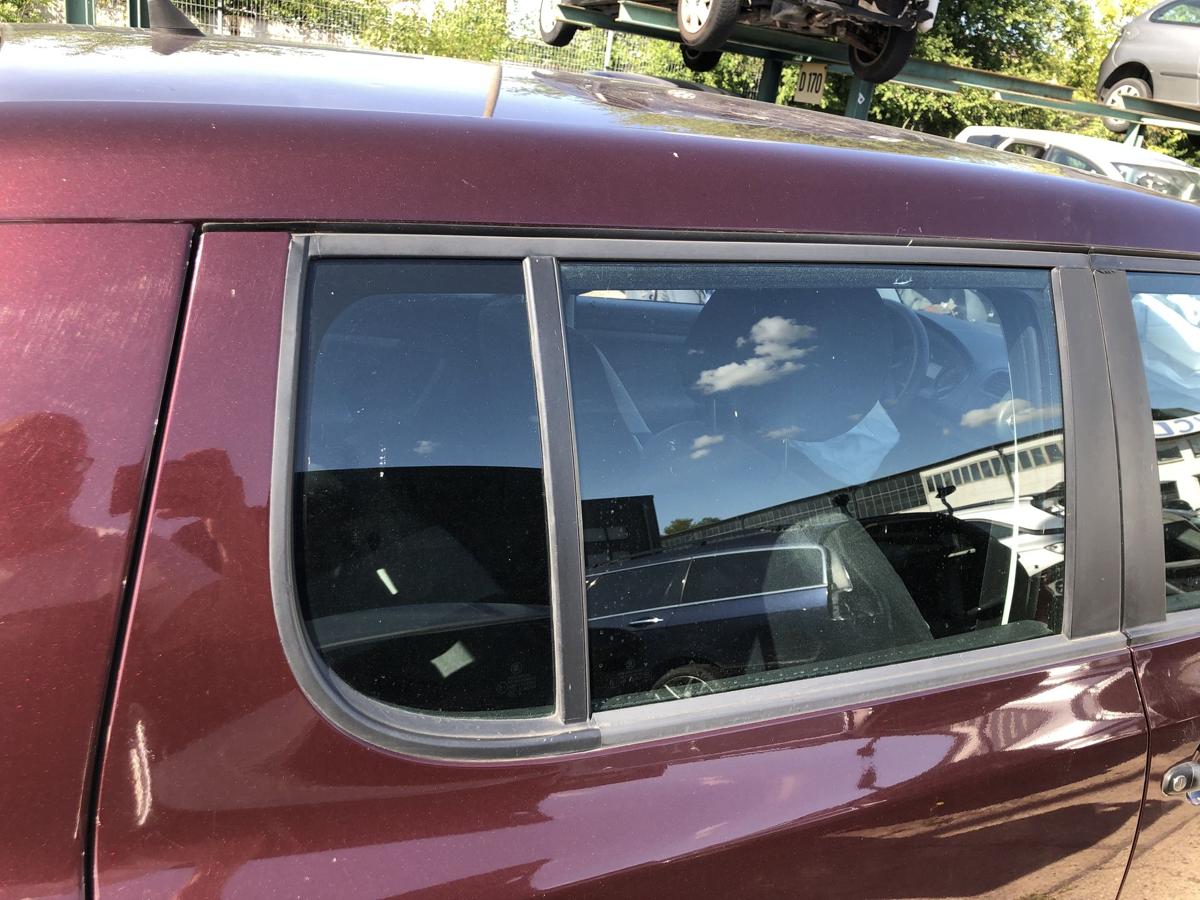 Skoda Fabia 5J Tür hinten rechts Fondtür 5trg Rohbau 9893 LF3X Rosso Brunello