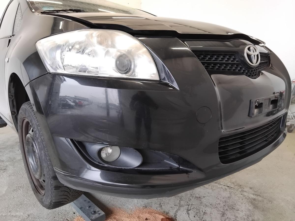 Toyota Auris E15 original Stoßstange Stossfänger vorn BJ2008 209 night sky black perleffekt