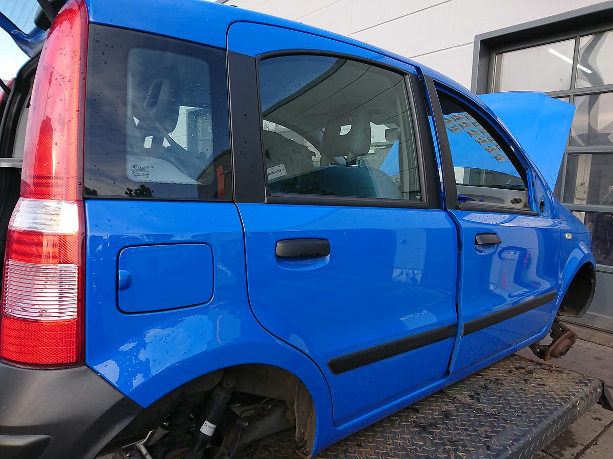 Fiat Panda II 2 orig Tür hinten rechts 793 Dry türkis Bj 06