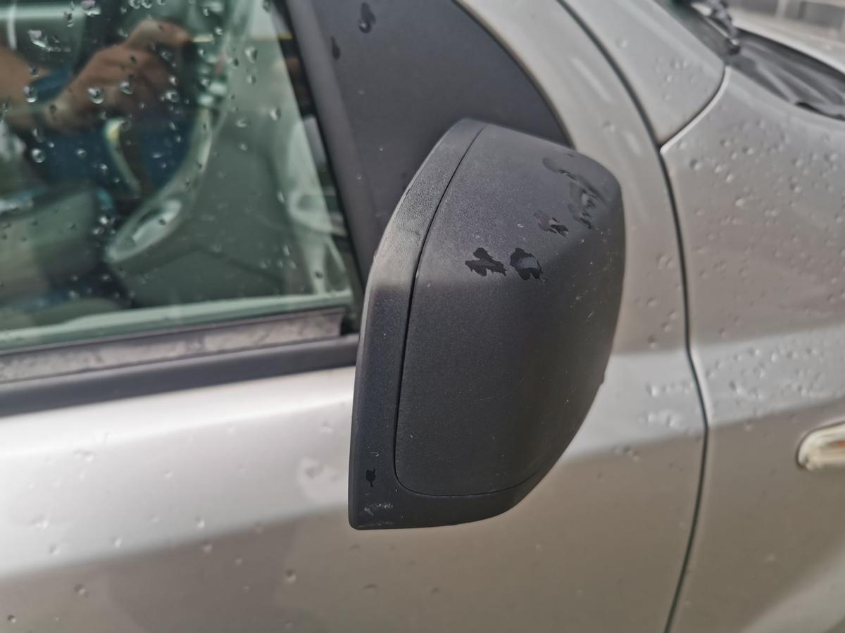 Fiat Panda 169 Aussenspiegel Rückspiegel Spiegel rechts elektrisch unlackiert