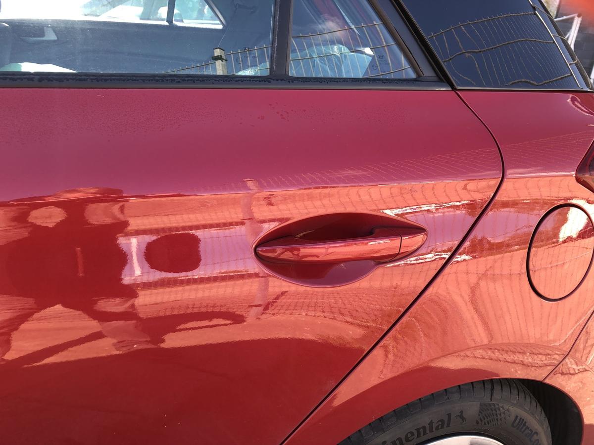 Hyundai i20 GB T&uuml;r hinten links Fondt&uuml;r nur 5 t&uuml;rer im Rohbau Passion Red OR