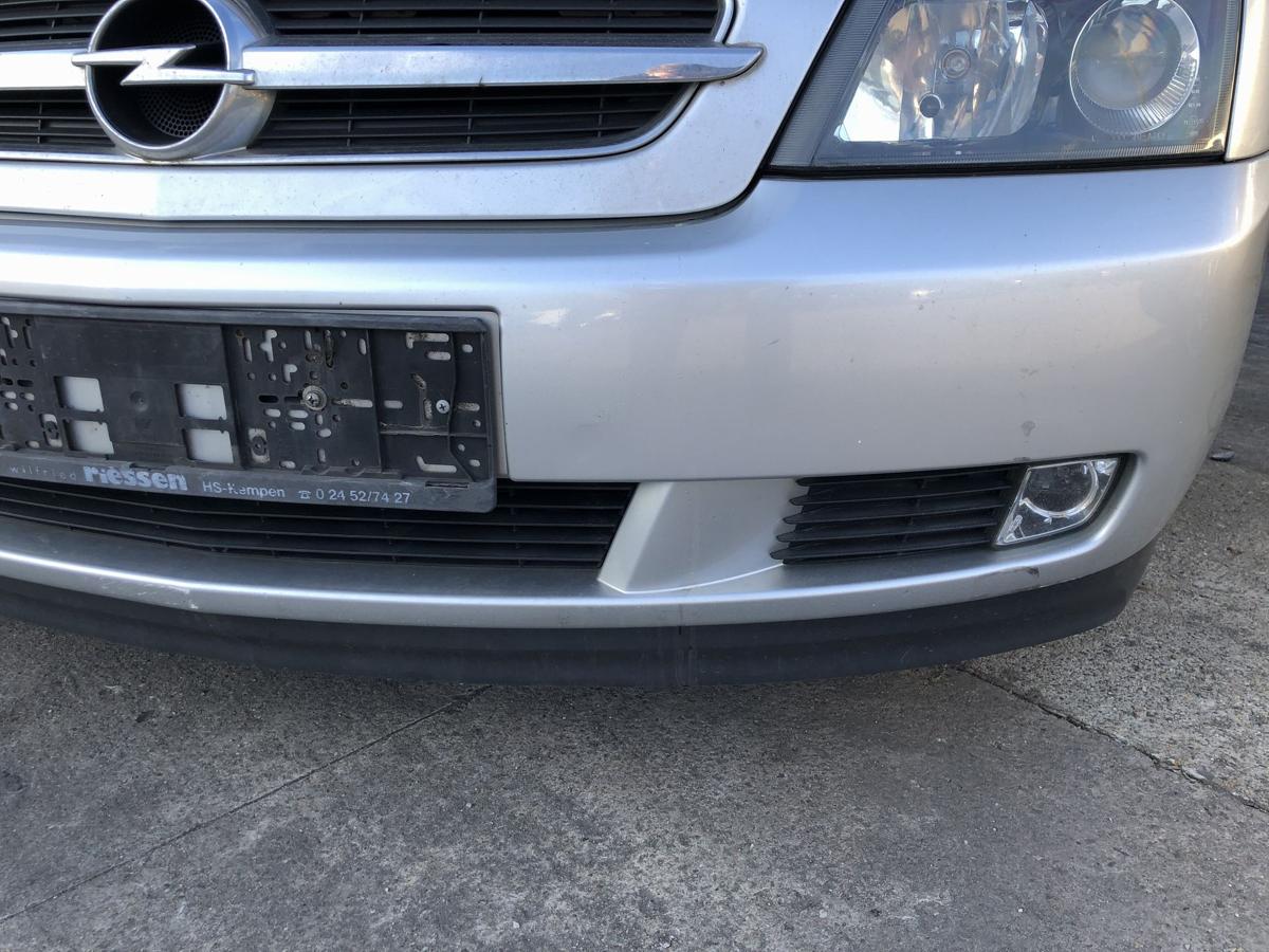 Opel Vectra C Caravan bis05 Sto&szlig;f&auml;nger vorn Frontsch&uuml;rze Nebel 2AU Starsilber 3