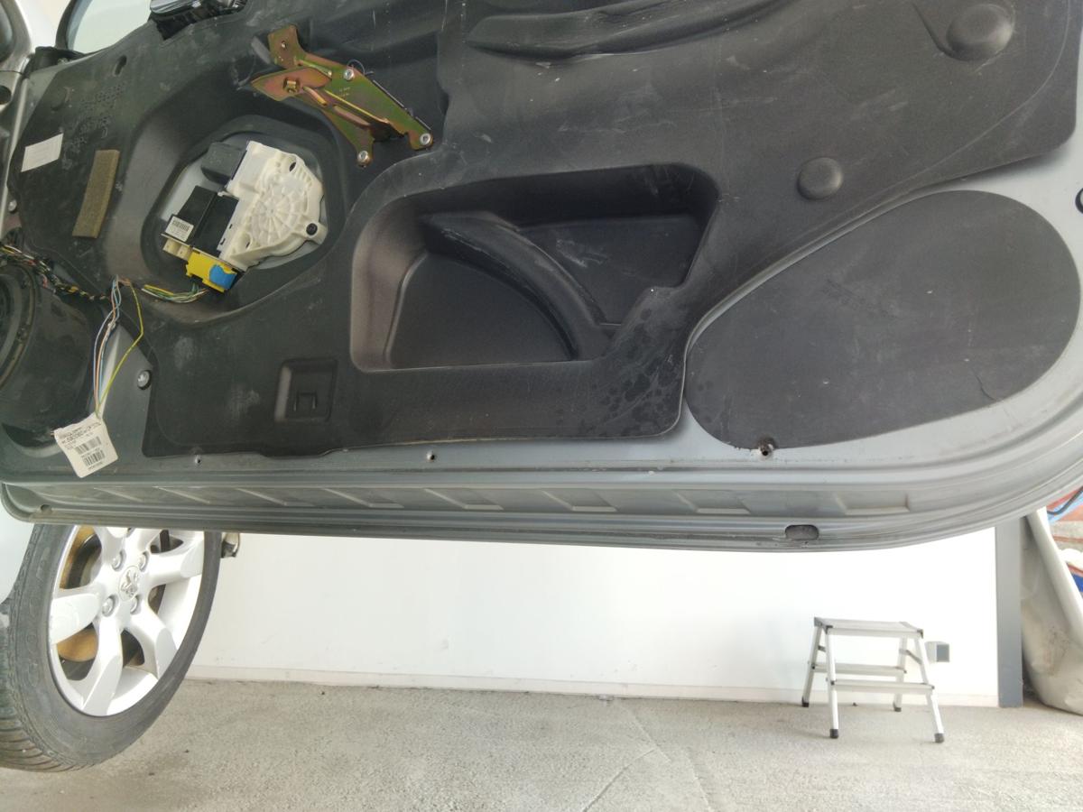Peugeot 307 CC Tür rechts Beifahrertür silber EZR aluminiumgraumetallic BJ2005