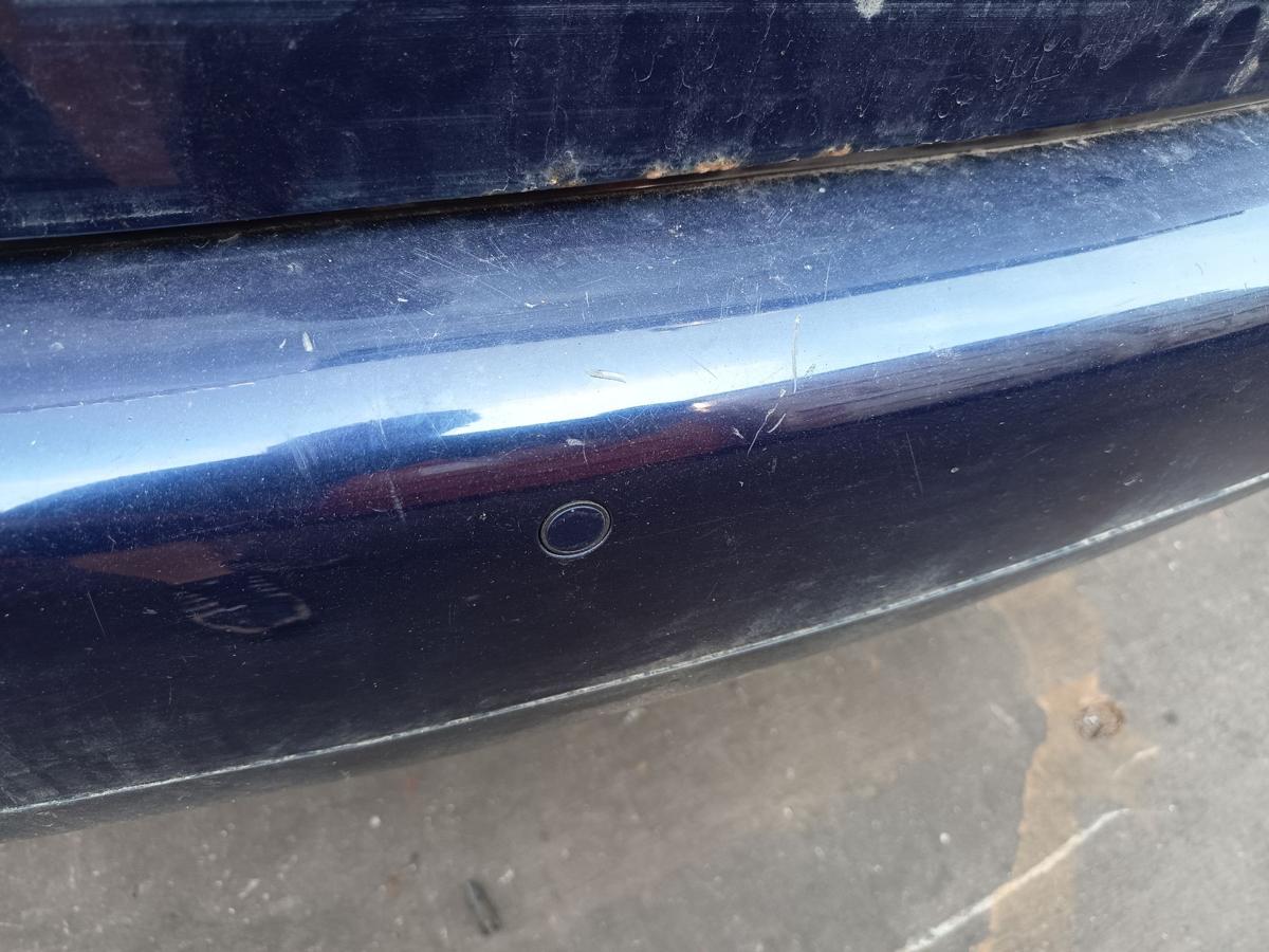 VW Touran 1T original Sto&szlig;stange hinten LB5N Indigoblau PDC vor Facelift Bj 06