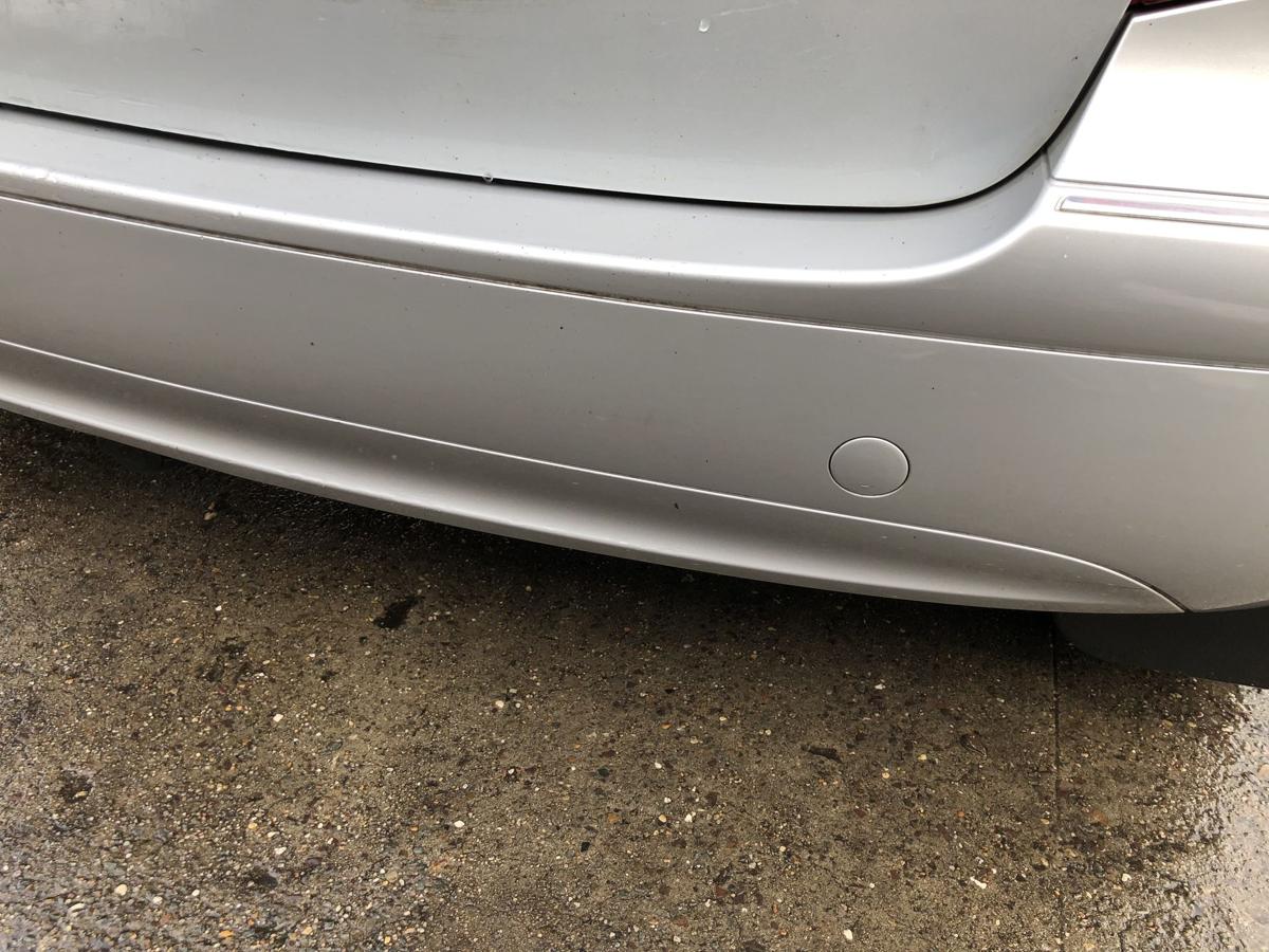 Mercedes A Klasse W169 Stossf&auml;nger hinten Stossstange Bumper Polarsilber