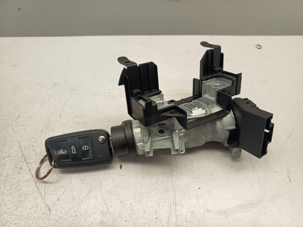 Skoda Rapid original Z&uuml;ndschloss mit Schl&uuml;ssel 1K0905851 Baujahr 2016