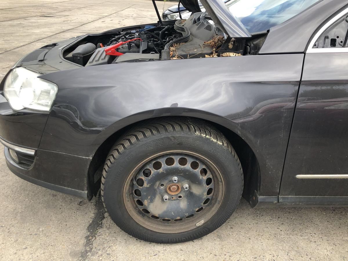 VW Passat 3C B6 Variant Kotfl&uuml;gel vorn links Fahrerseite LC8Z Moccabrown OEM