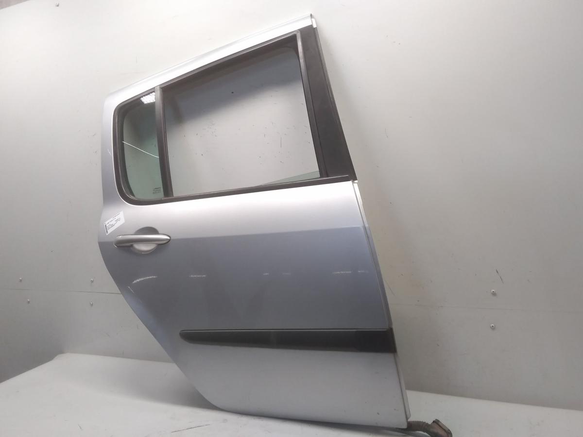 Renault Modus original T&uuml;r hinten rechts silber TED69 platingrau BJ2006