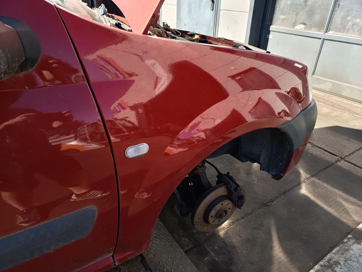 Dacia Logan MCV original Kotfl&uuml;gel rechts OV21D Red Passion vor Facelift Bj 2008