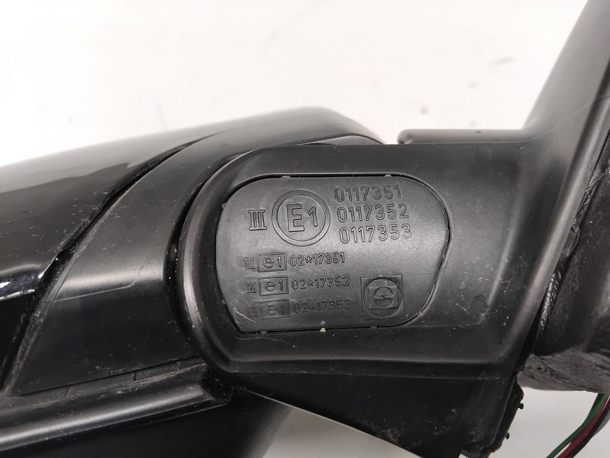 BMW 3er E46 original Au&szlig;enspiegel rechts elektrisch schwarzmetallic Bj.2002