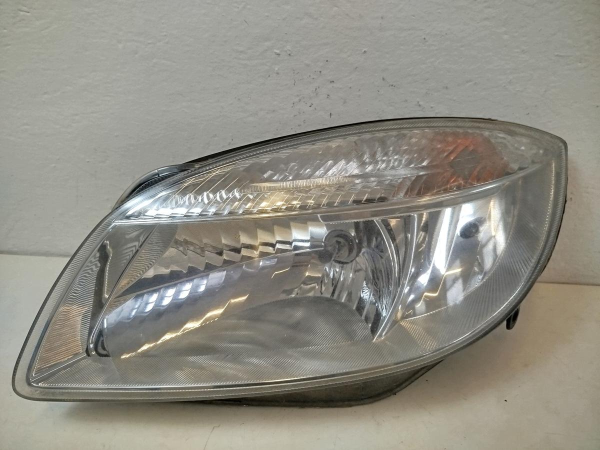 Skoda Roomster Fabia 2 Scheinwerfer links Halogen H4 Hella OE Hauptscheinwerfer