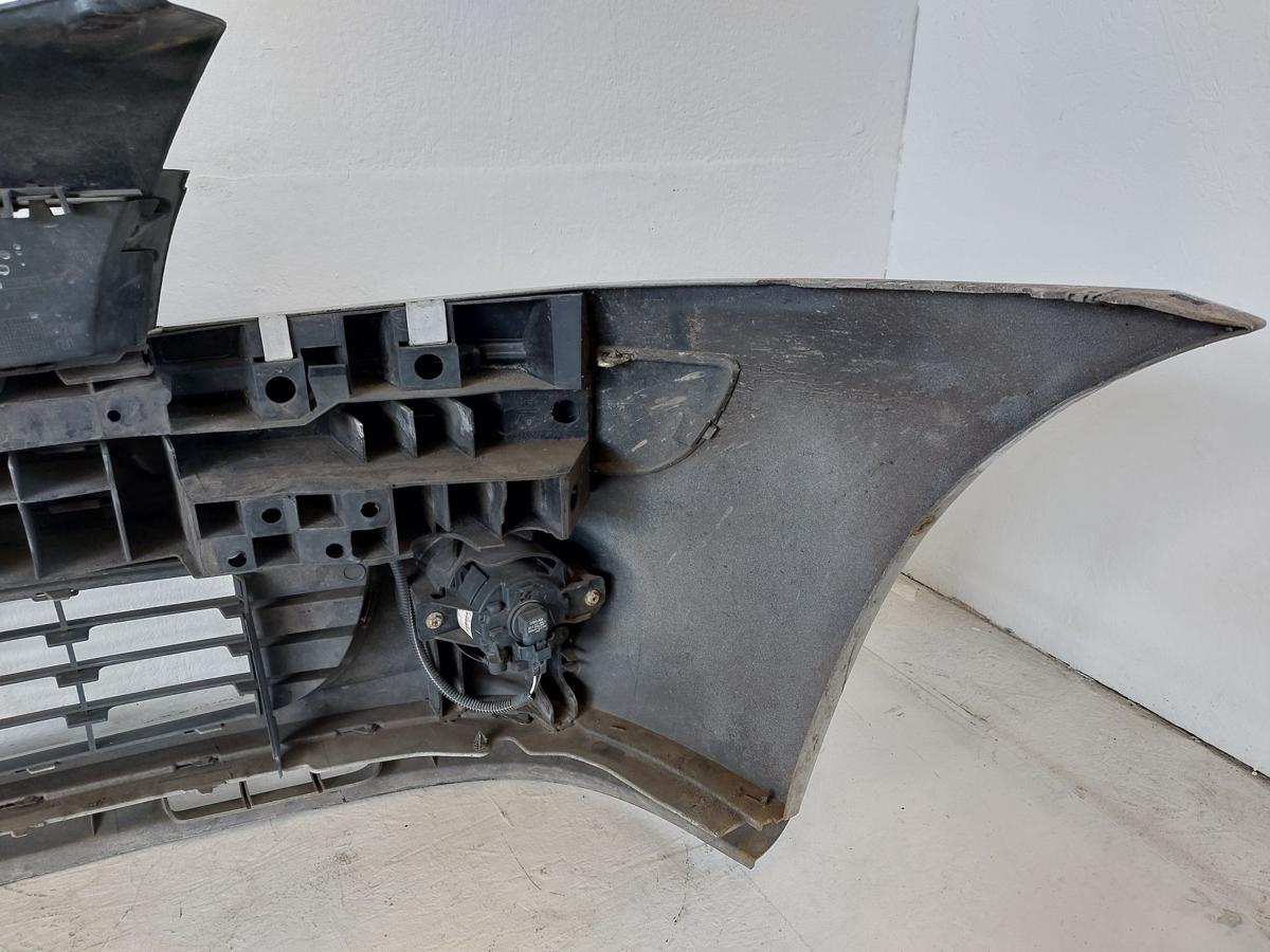 Renault Clio 2 II Sto&szlig;f&auml;nger vorn Frontsch&uuml;rze Nebel silber Facelift 03 bis 06